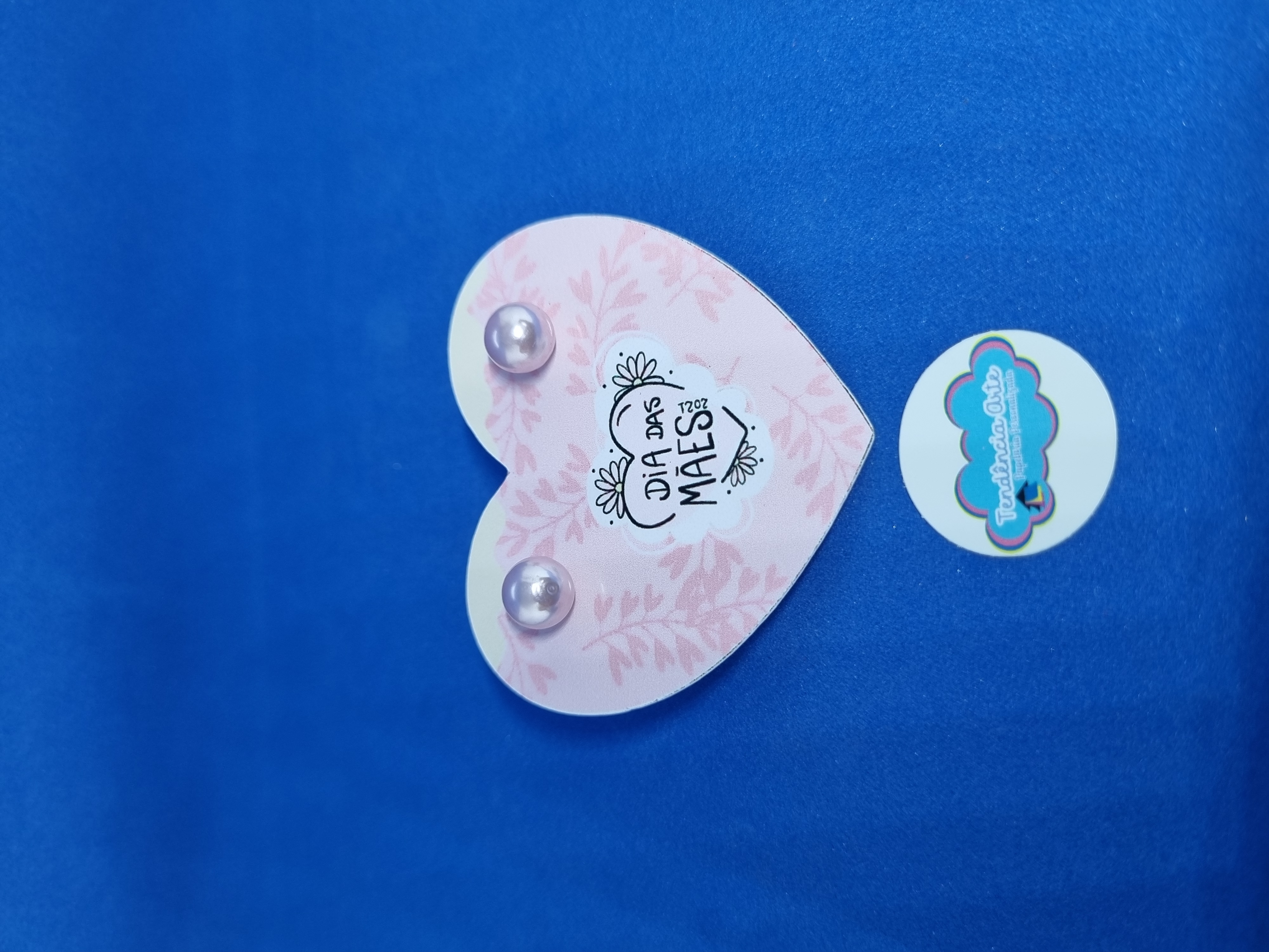 Lembrancinha Card Com Brinco Pérola - foto 4