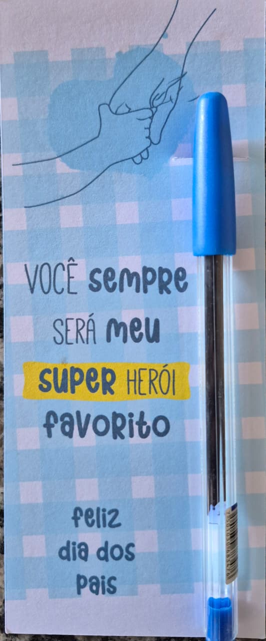 Lembrancinha Card Com Caneta