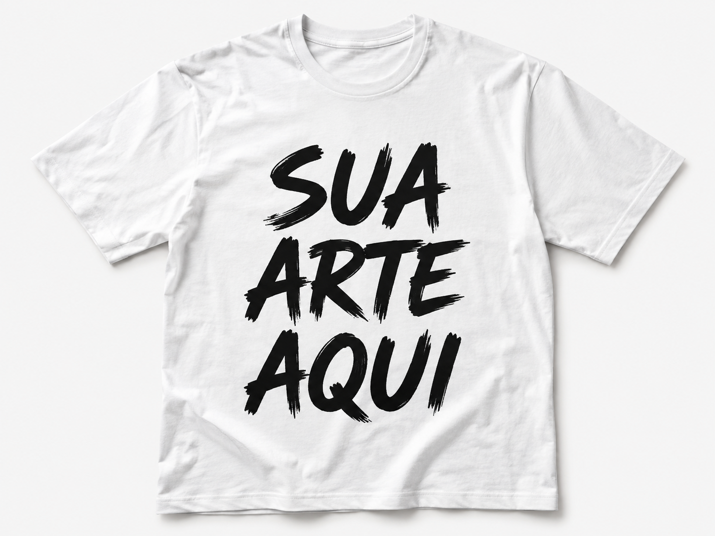 10 Camisetas Branca P-M-G-Gg